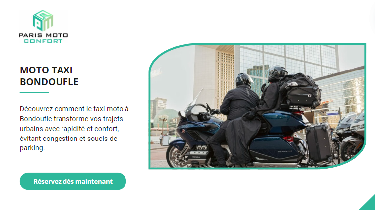 Lire la suite à propos de l’article Moto Taxi Bondoufle