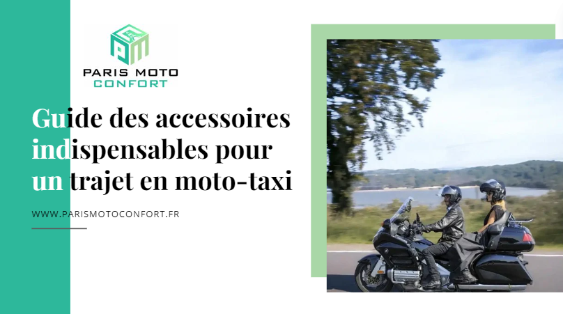 You are currently viewing Guide des accessoires indispensables pour un trajet en moto-taxi